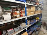 many boxes and boxes on the shelves in the warehouse