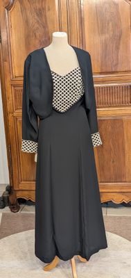 EMERAUDE PARIS - Ensemble 2 pièces - Robe et gillet - Taille…