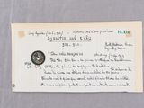 a close up of a piece of paper with writing on it