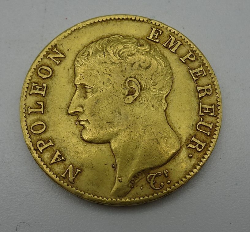 Gold 40 franc coins. 1806 A. - 75953769-215