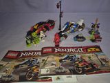 a picture of a lego ninja set on a table