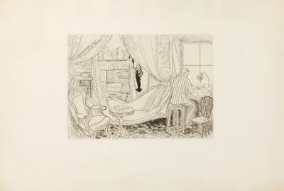 Camille BERG (1904-1991) Lot de 2 gravures en taille-douce e…