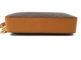 a close up of a purse on a white background
