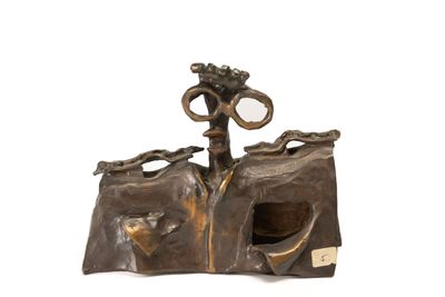 Tadeusz FOLTYN (1936-2019). Buste de femme.