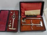 two different types of instruments in a case