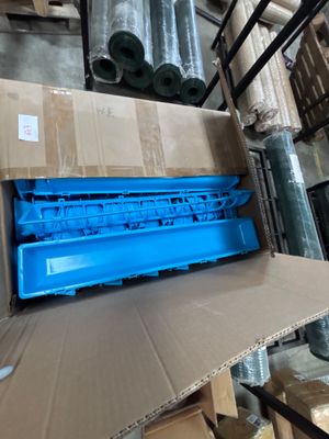 a large box that is sitting on top of a pallet