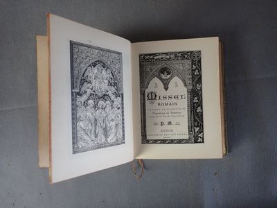Missel romain, 1867, reliure cuir ornée d'un décor en métal …