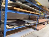 many shelves with different types of materials on them