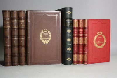 [THEATRE]. MOLIERE. Œuvres complètes. P., Didot, 1861 ; 4 vo…