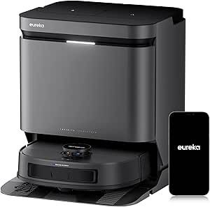EUREKA J15 Evo Ultra Robot Aspirateur Laveur avec Station, 2…