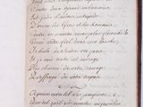 a book open to a page with writing on it