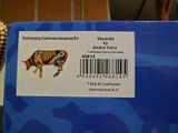 une boîte sur laquelle figurent l'image d'une vache et un code-barres