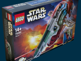 a box with a lego star wars set in it