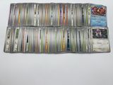 a close up of a bunch of cards sitting on top of a table