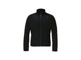 veste noire pour homme avec manches et poignets à fermeture éclair