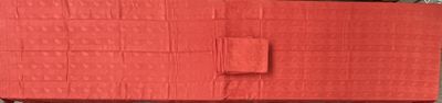 a red box that is sitting on top of a table