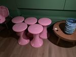 LOT COMPRENANT INTEGRALITE DU STOCK: VERRES, VAISSELLE ET VASES, ...