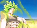 an image of a painting of a man with green hair