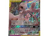 a close up of a pokemon card on a white background