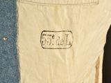 a close up of a piece of clothing with a label on it