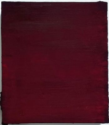 Paul RAGUENES (1964). Monochrome bordeaux, 2002