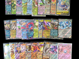 de nombreux types de cartes Pokémon sur fond noir