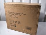 a cardboard box that is sitting on a table