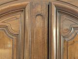 an image of a wooden door in a room