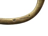 an image of a close up of a metal object on a white background