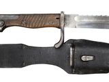 a knife that is sitting on top of a knife holder