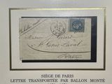 framed photograph of a picture of a stamp on a piece of paper