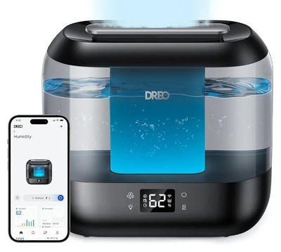 Dreo Smart Humidificateur pour chambre à coucher, Top Fill 4…