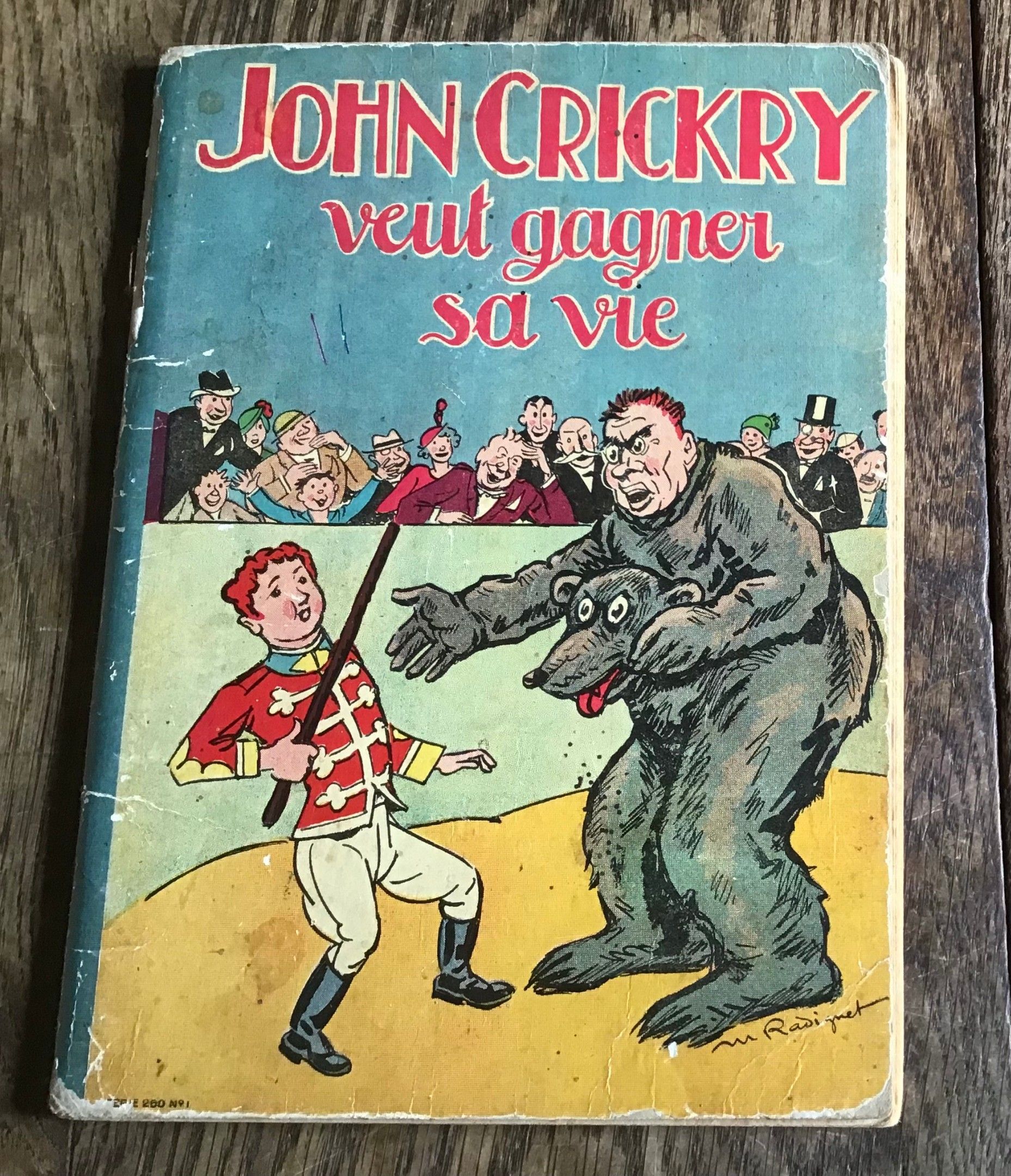 Radiguet John Crickry veut gagner sa vie Chez Gordinne Liège Eo