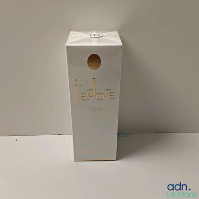 the box is white and has a gold logo on it