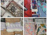 many different pictures of a variety of items in a store
