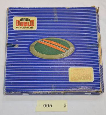 HORNBY DUBLO ANCIEN HO Plaque tournante – TBE – Boite