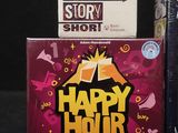 a box of long story short and a box of happy hour