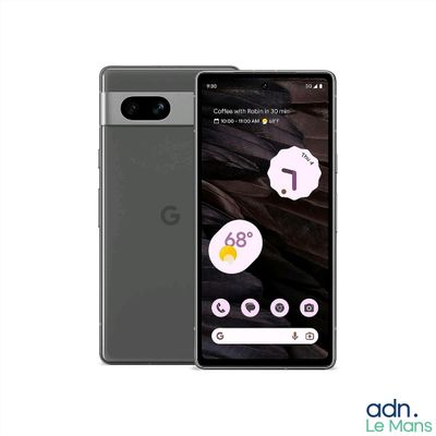 a close up of the back of a google pixel phone