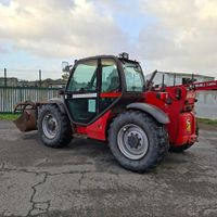 TELESCOPIQUE MANITOU MLT 634 100 CV ANNEE 2003 - Couleur : R… (photo 4)