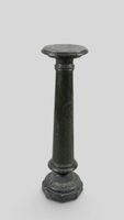 Sellette ou colonne en marbre à base octogonale surmonté d'u… (photo 4)
