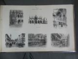 a picture of a book with pictures of different buildings