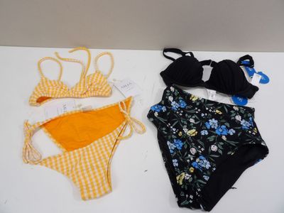 MAILLOTS DE BAIN Taille S : x2 Ensembles NEUFS : Le Jaune vi…