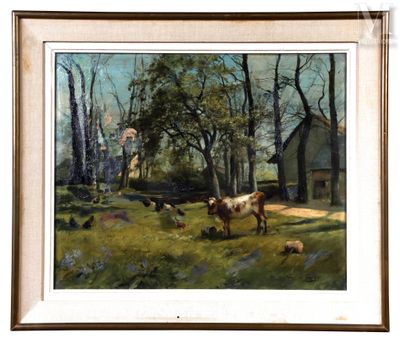 Georges Henri FAUVEL (XIX-XXème siècle), attribué à