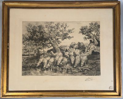 Charles Emile JACQUE (1813-1894)