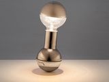 a light that is on top of a table