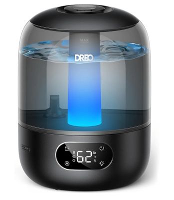 Dreo 3L Humidificateur Bébé Silencieux 26dB avec Capteur d’H…