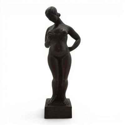 an image of a statue of a woman with her hands on her hips