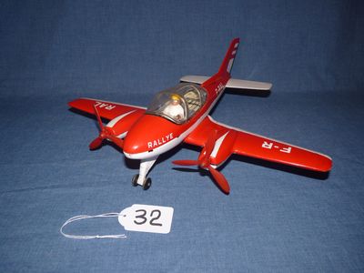 Avion Joustra En Tôle Modèle N°563 - Jouet Vintage, Collection, Occasion