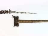 an image of a knife and a hammer on a white surface