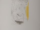 l'image d'un dessin d'un visage d'homme sur une feuille de papier